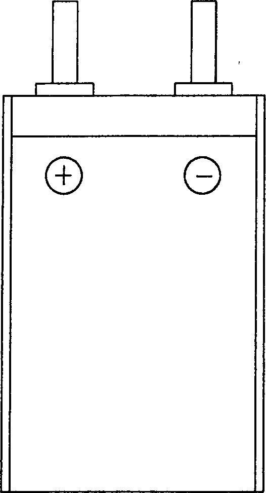 Lithium ion battery with high multiplying factor