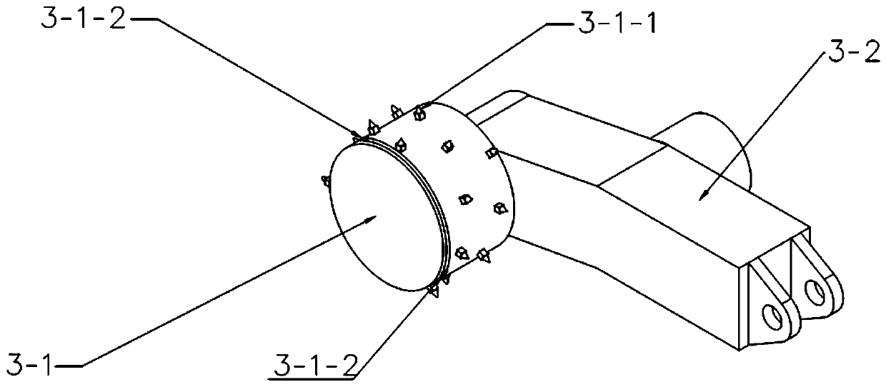 Device and method for improving thickness of coal seam exploited by coalcutter by using abrasive jet