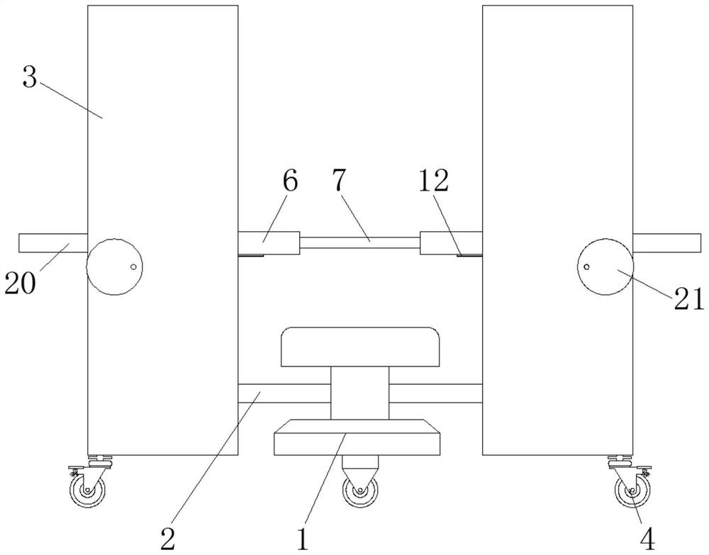 An anti-falling hand training weight lifter for rehabilitation nursing