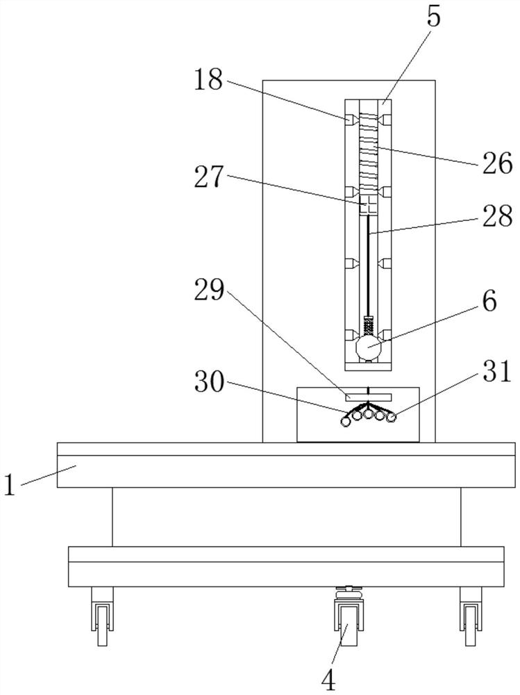 An anti-falling hand training weight lifter for rehabilitation nursing