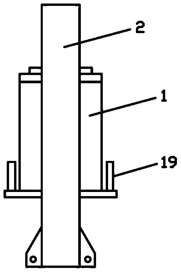 A frame-type ultra-high pressure environment simulation device and test method