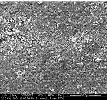 Preparation method of sintered neodymium-iron-boron permanent-magnet surface ceramic coating