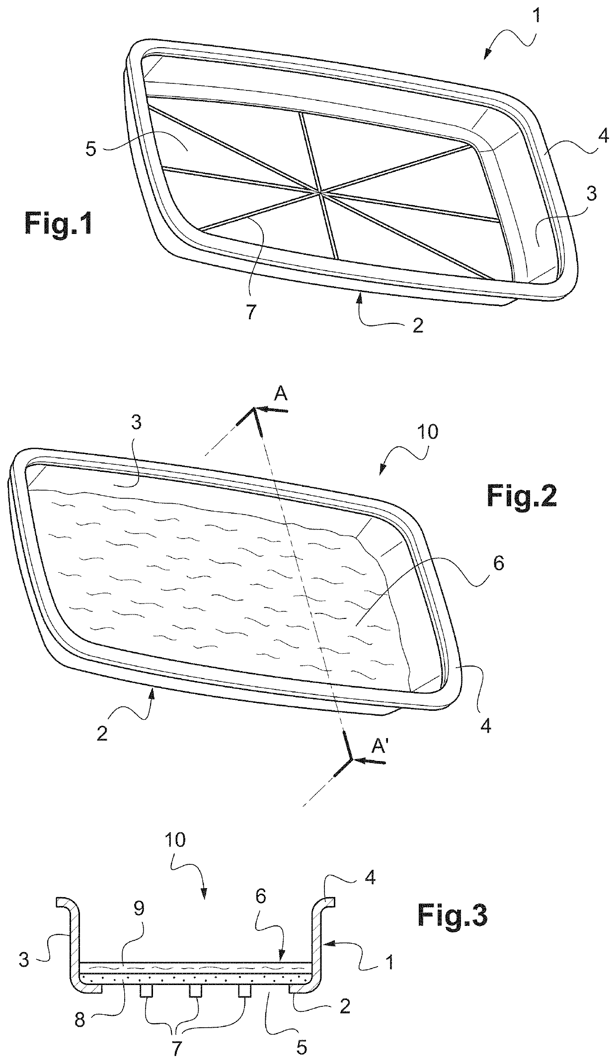 Biodegradable packaging, method for manufacturing same and uses thereof