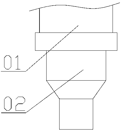 Drinking water filling line filtering device