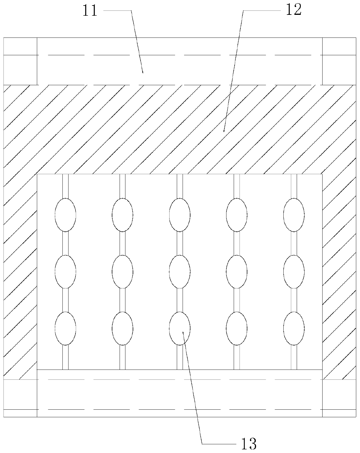 High-efficient textile printing and dyeing device