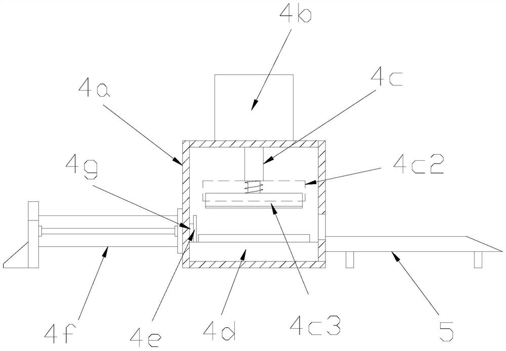 A corner cutting machine for diode processing