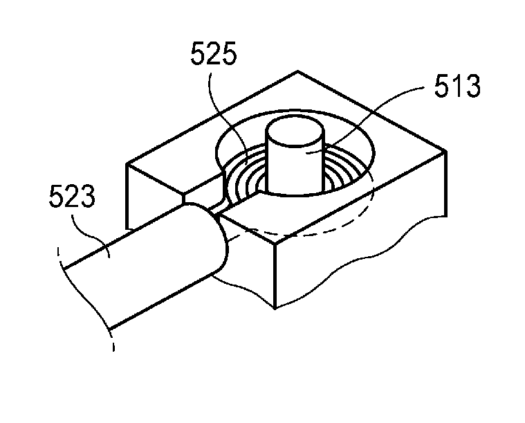 Die for terminalized electric wire