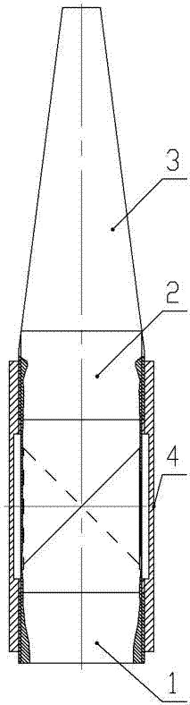 Single-excitation longitudinal-twisted compound vibration converting device