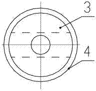 Single-excitation longitudinal-twisted compound vibration converting device