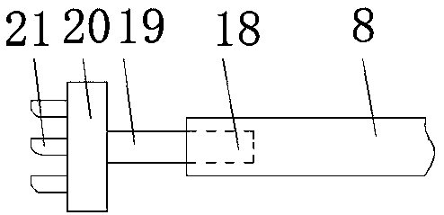 Gap filling device for construction wall