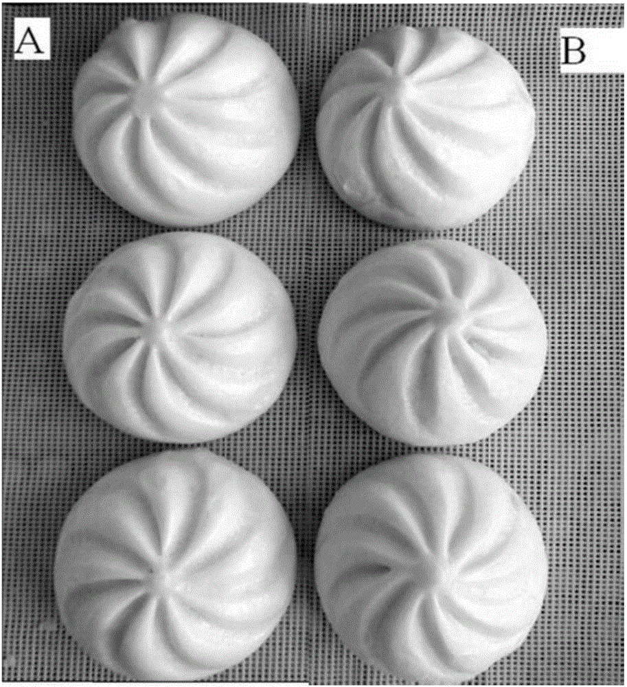 Quick-frozen uncooked steamed stuffed buns and preparation method thereof