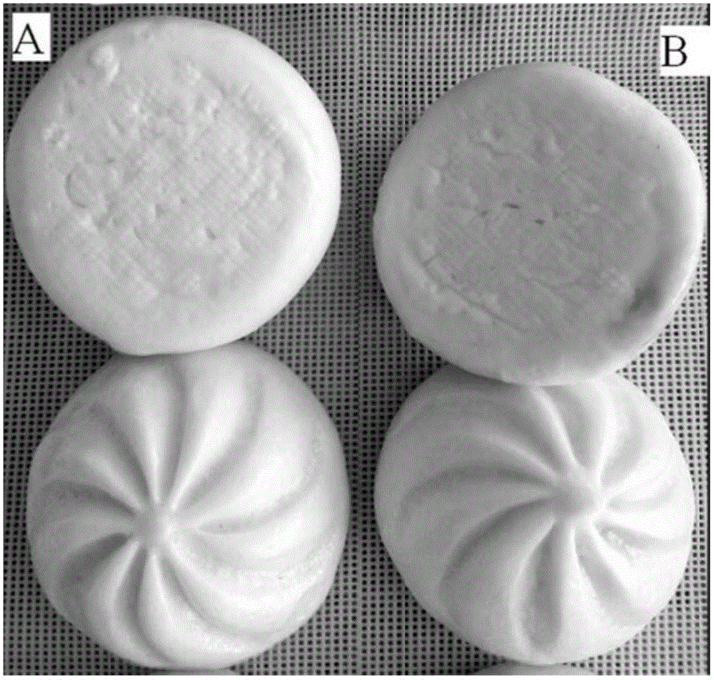 Quick-frozen uncooked steamed stuffed buns and preparation method thereof