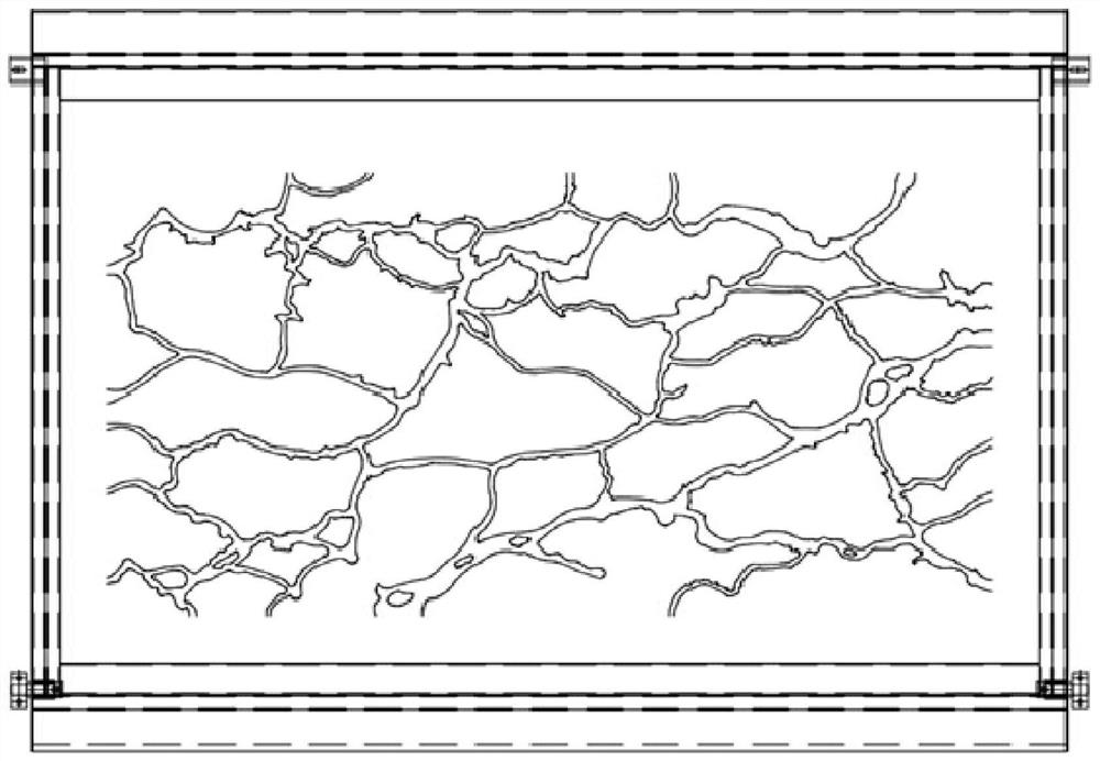 Distributing device and method for distributing quartz stone slabs