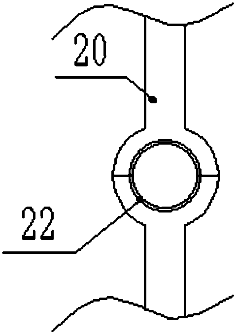 Horizontal swinging mechanism-based paint film removal device of environmental-friendly enameled wire