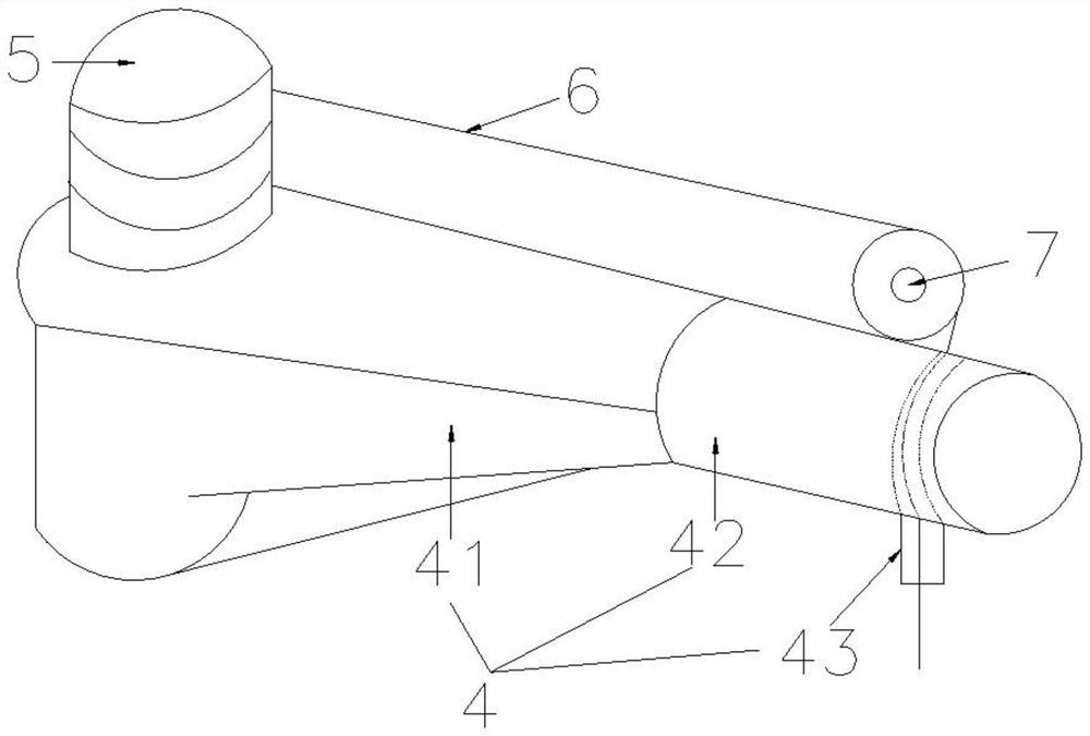 Satellite-borne flat plate type antenna gravity unloading device and method