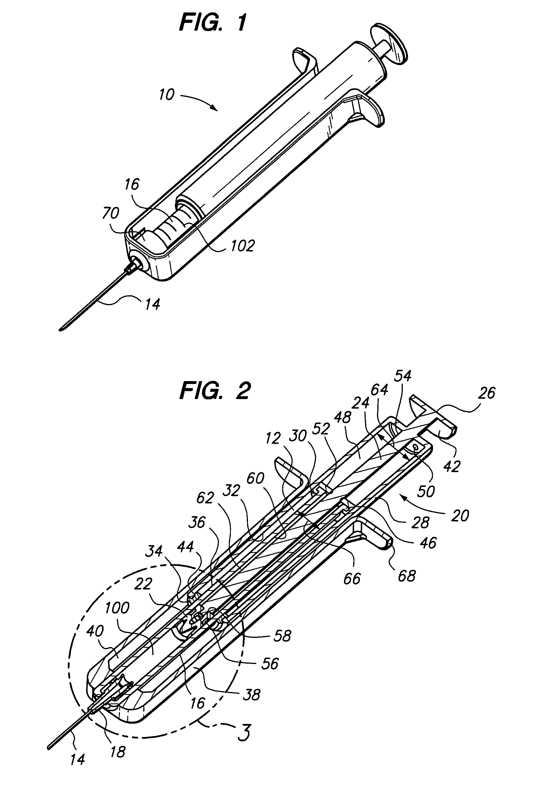 Vacuum actuated small volume syringe
