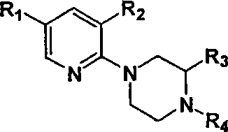 Method for synthesizing 4-(3-iodo-2-pyridinyl) piperazine compound