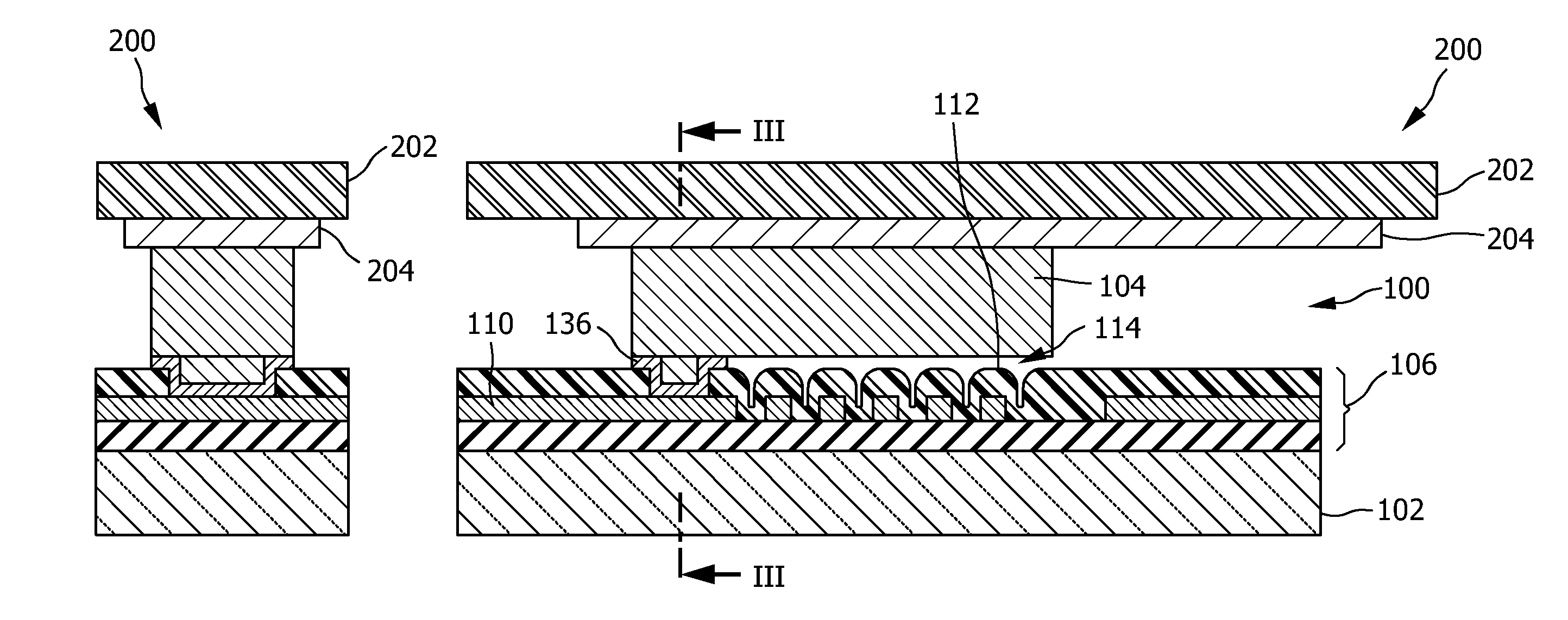 Reducing stress between a substrate and a projecting electrode on the substrate