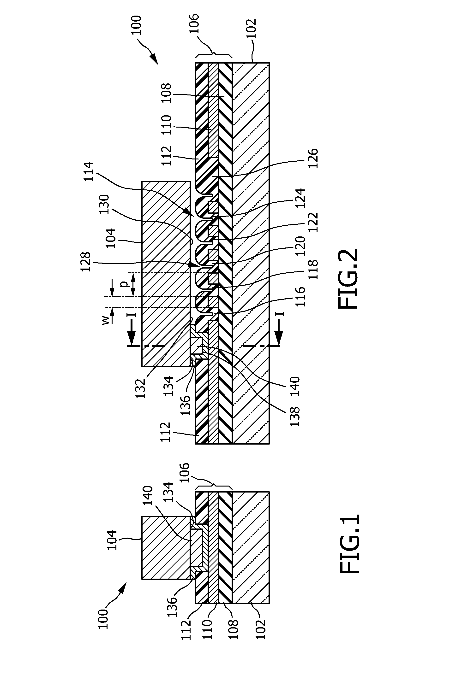 Reducing stress between a substrate and a projecting electrode on the substrate