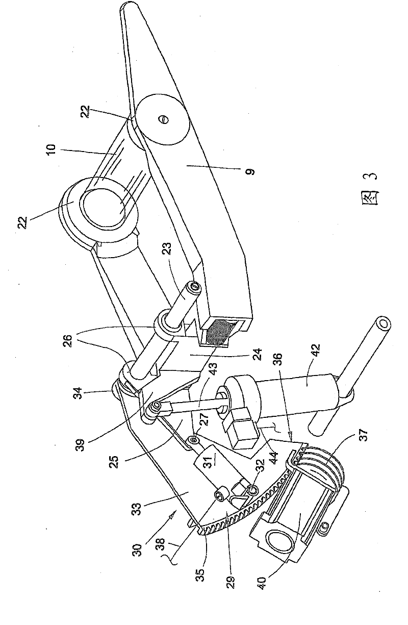 Creel loading and relieving device for a winding device of a textile machine producing crosswound bobbins