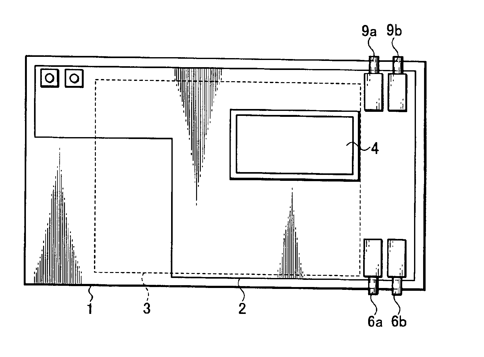 Composite substrate for use in magnetic recording-and-reproducing device