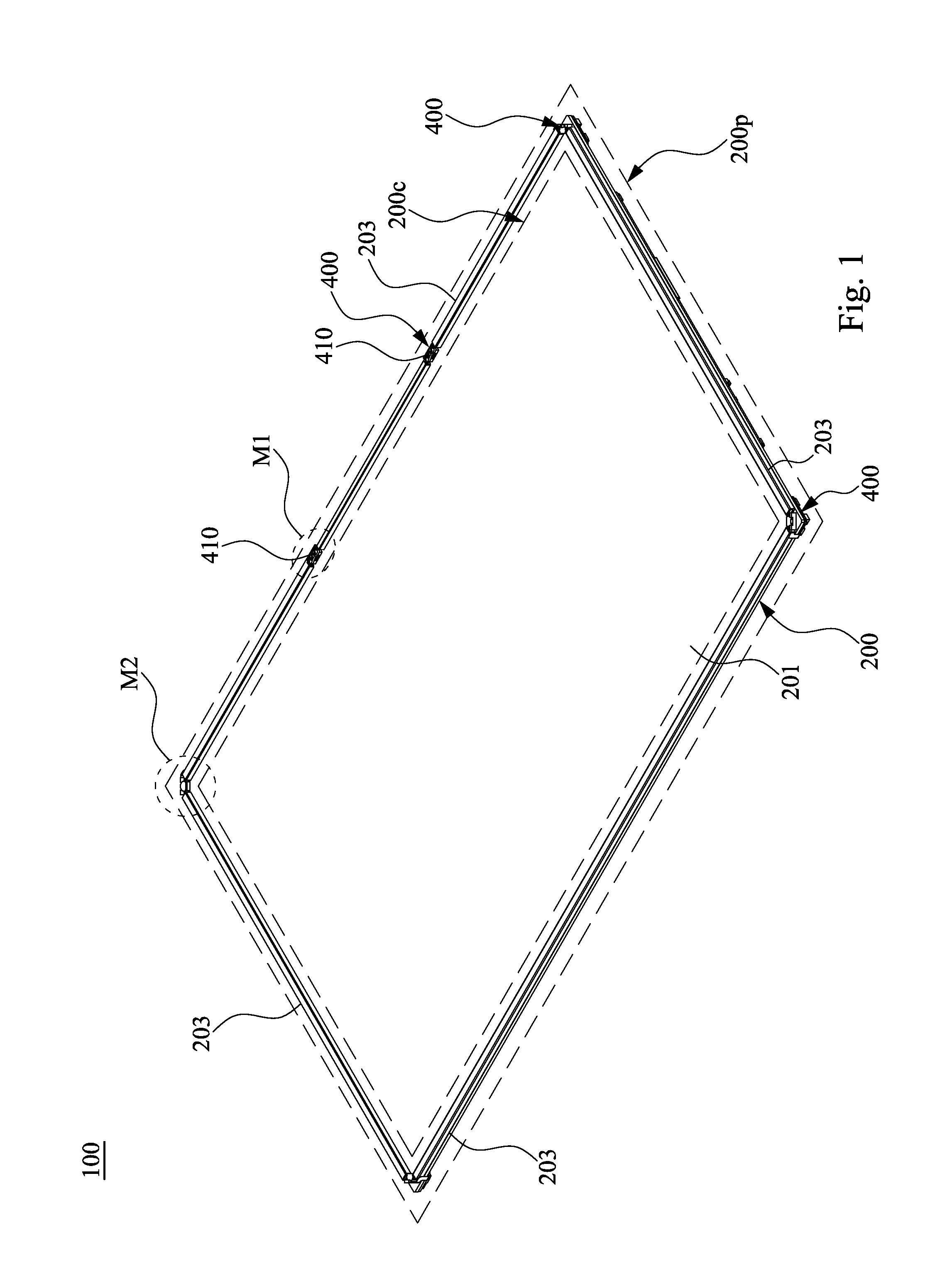 Optical multi-touch device and its optical touch module