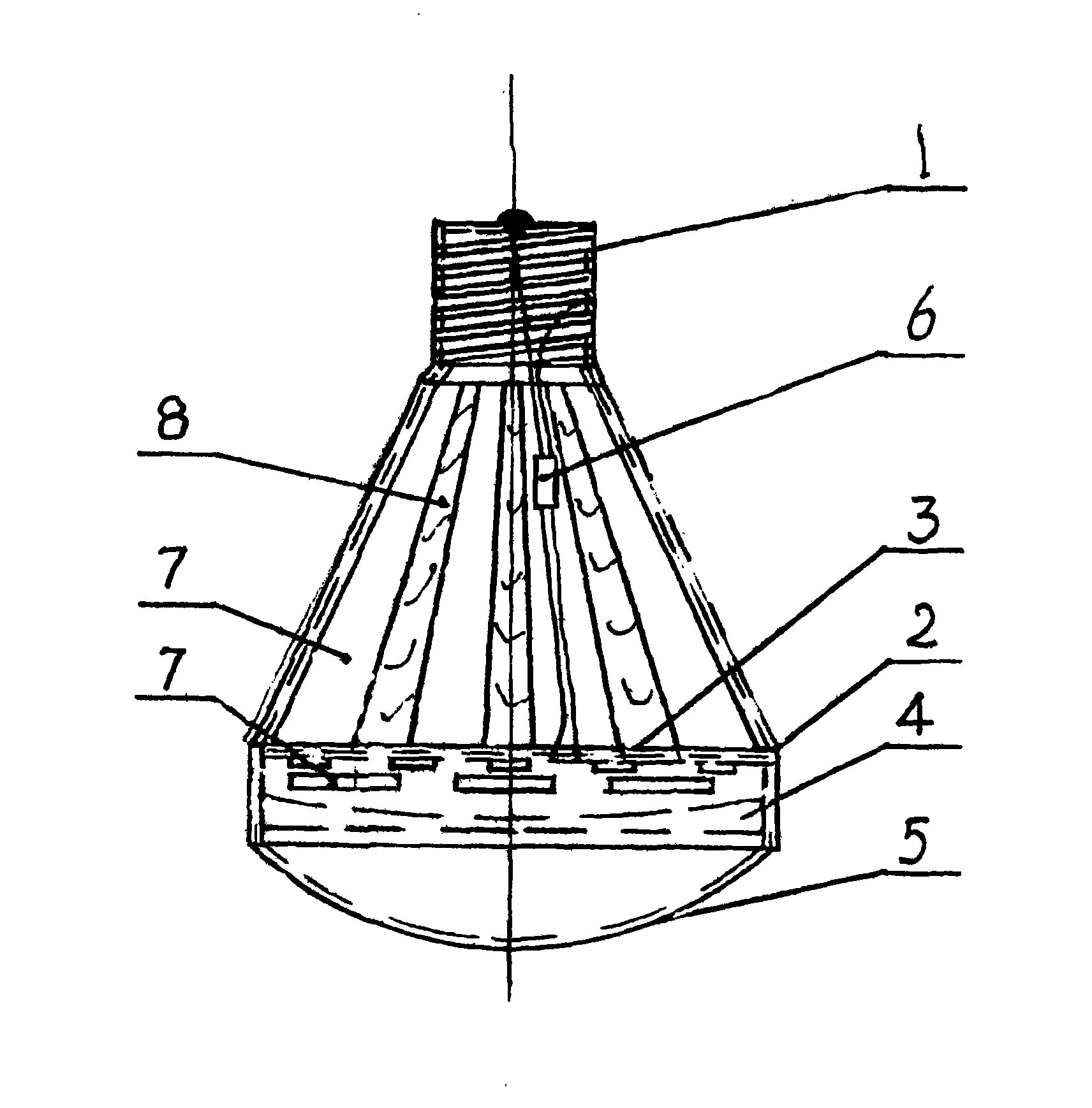LED low-voltage lamp bulb