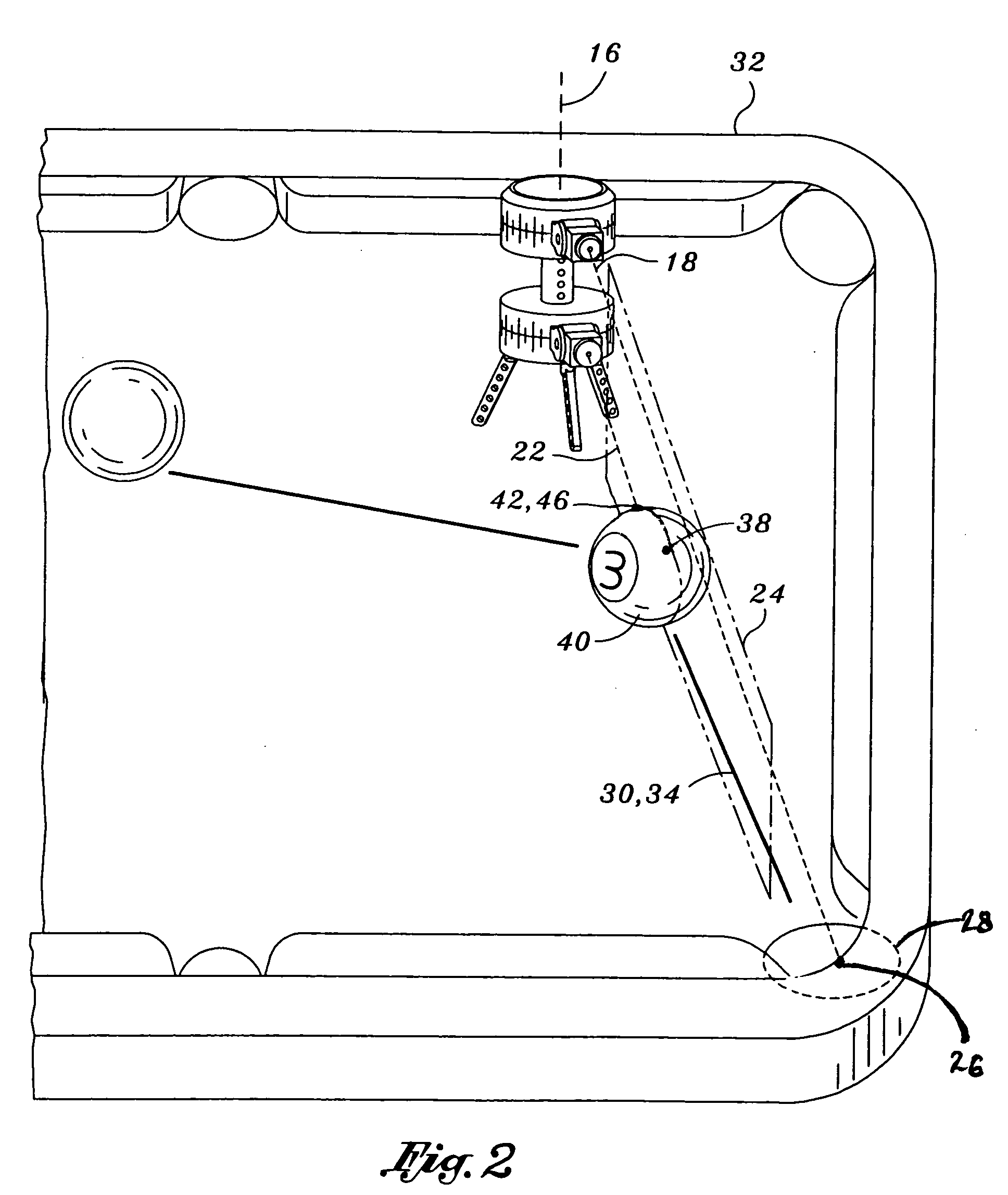 Pocket billiards instructional device