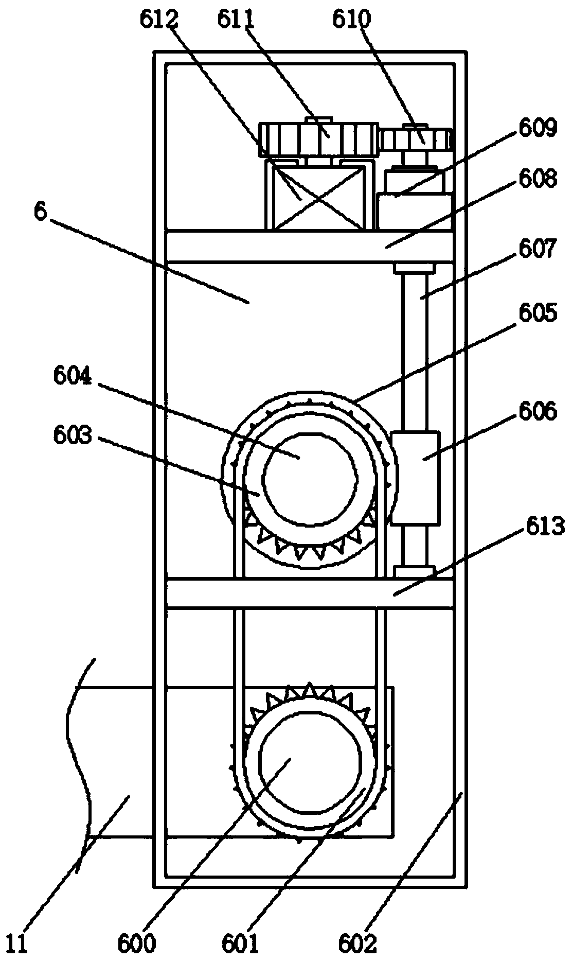 Protective fishing device and fishing method for deep well corpse fishing