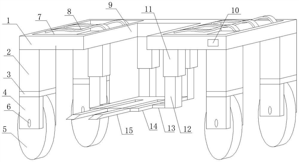 Integrated transfer device for environment monitoring system equipment