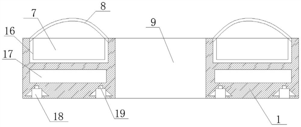 Integrated transfer device for environment monitoring system equipment