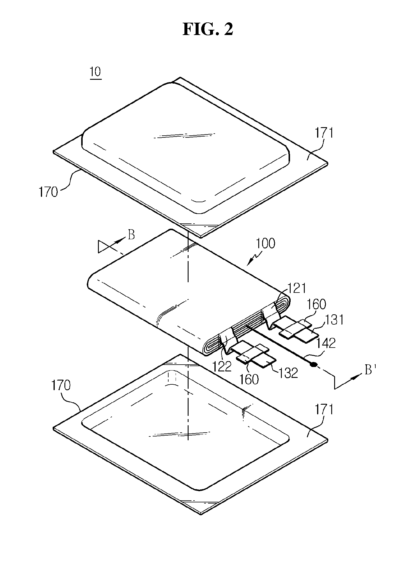 Secondary battery, and secondary battery module and secondary battery pack comprising the same