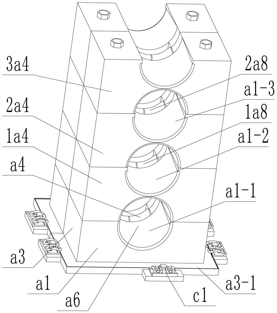 Vertical bridge cable compensation device