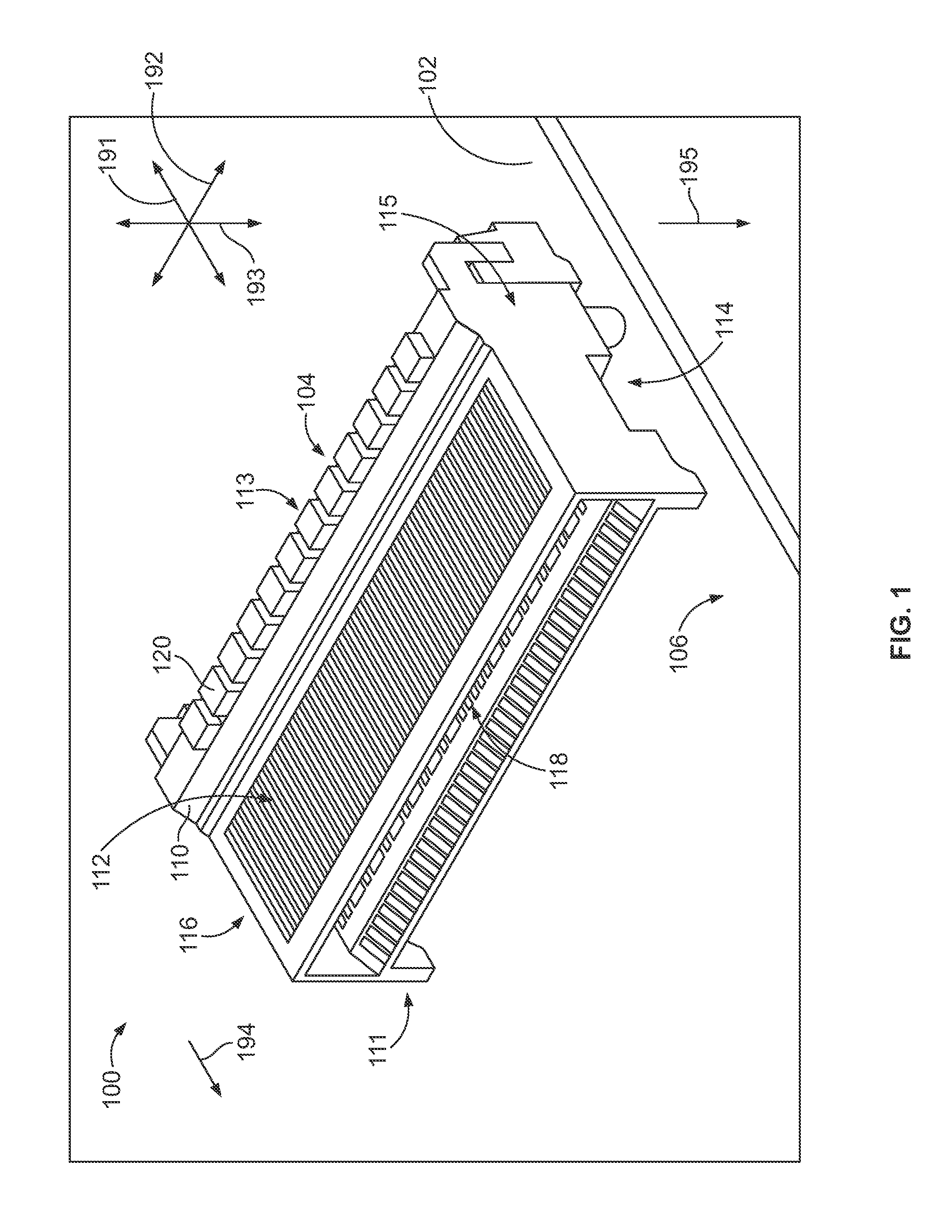 Electrical connector having resonance control