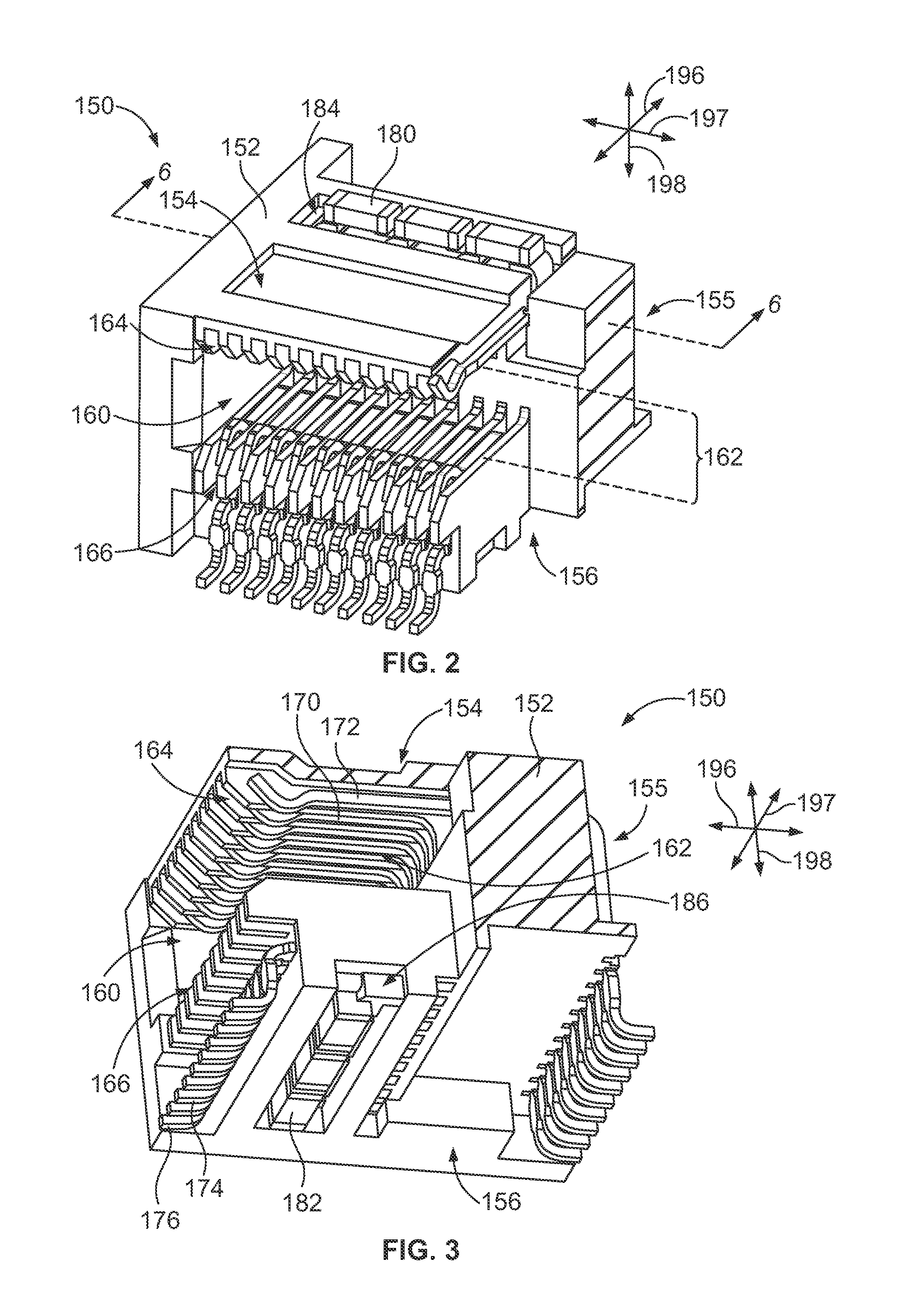 Electrical connector having resonance control