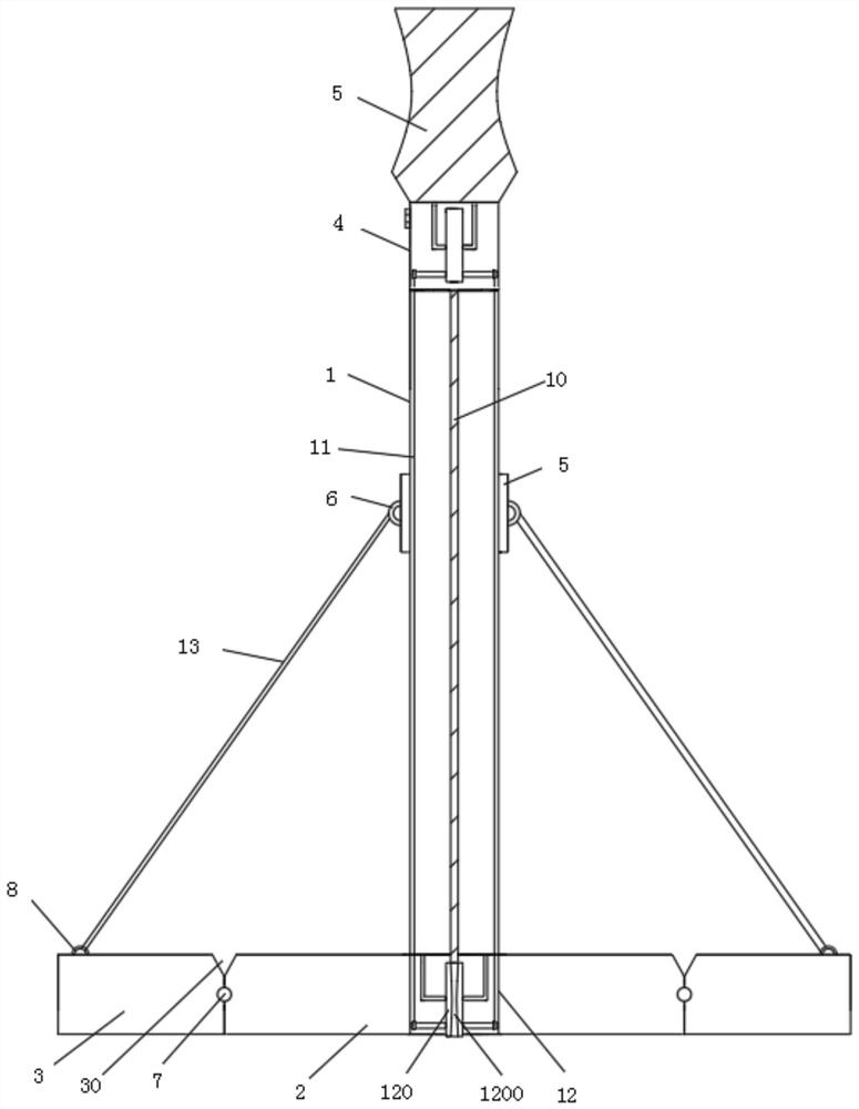 Mop capable of automatically discharging water