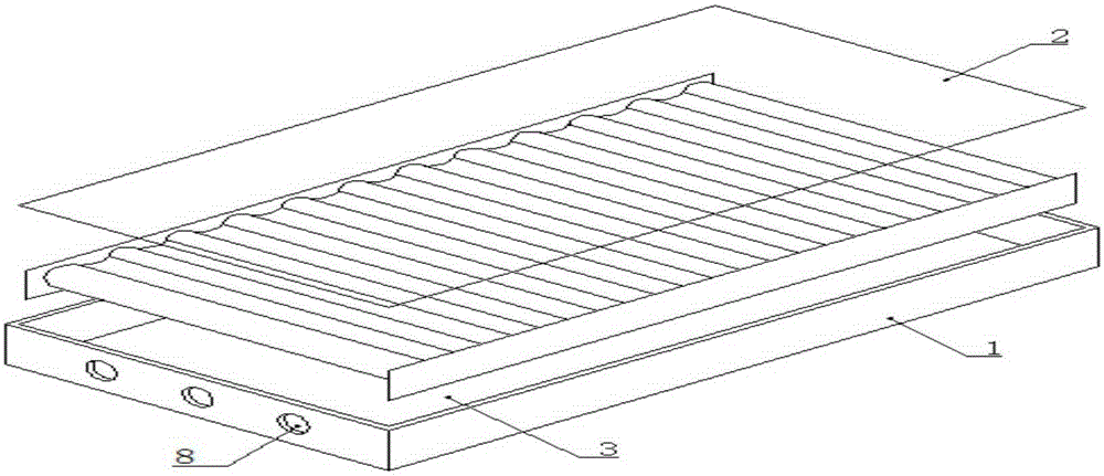Solar heat collection, storage and release device