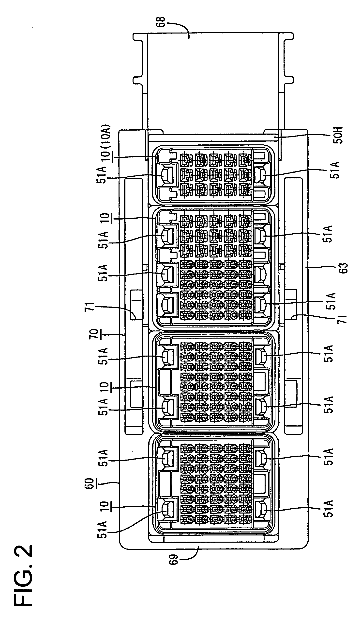 Connector and a connector assembly method