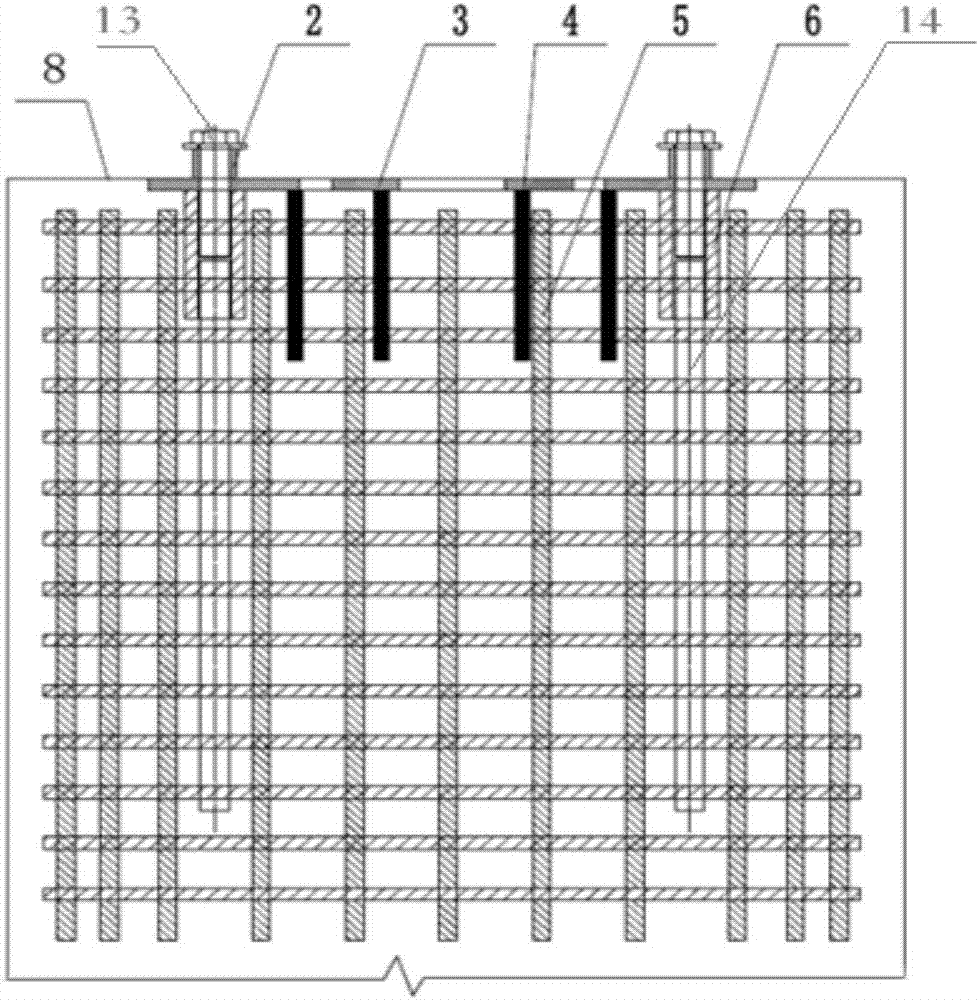 Construction method for constructional isolation elastic sliding plate support