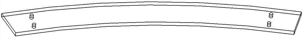 High velocity oxy-fuel sheet type part deformation compensation method