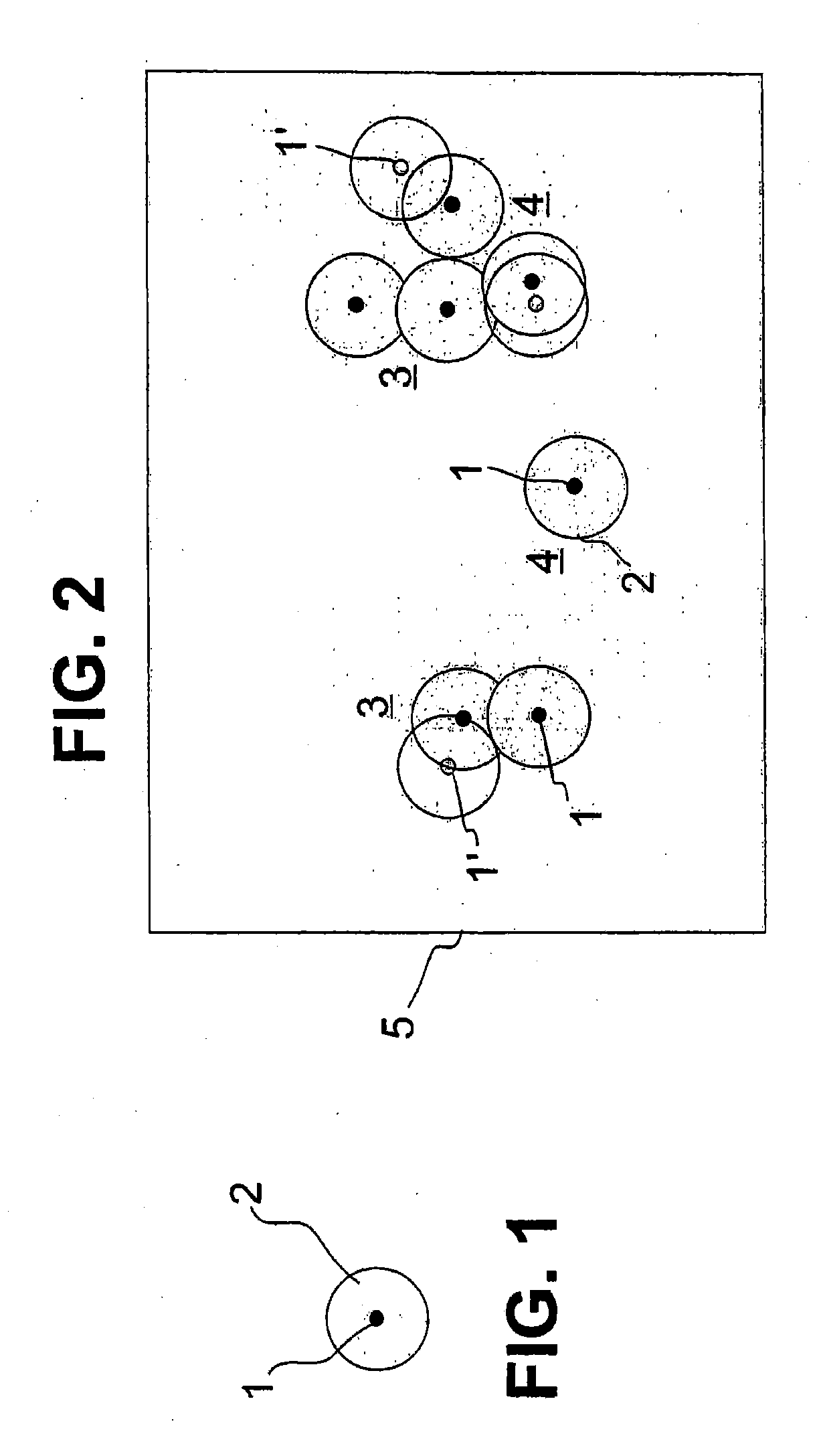 High-Resolution Microscope and Method for Determining the Two- or Three-Dimensional Positions of Objects