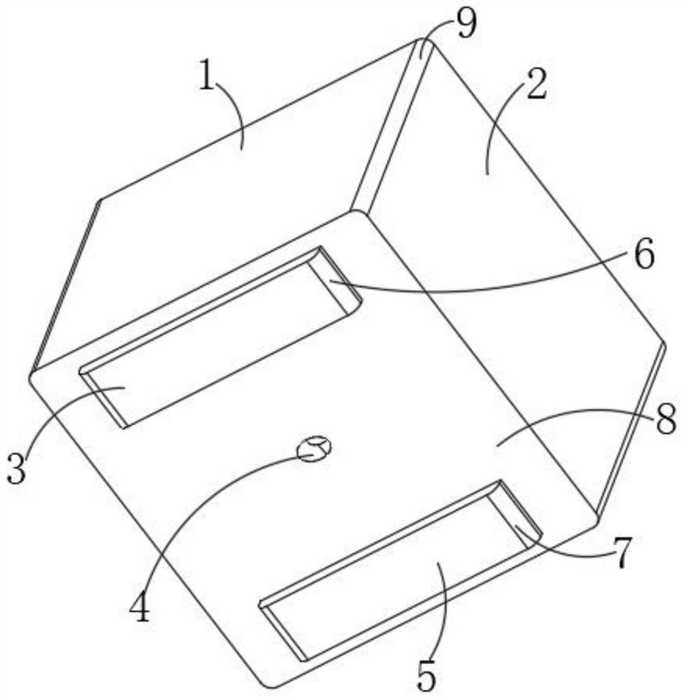 Large-current combined type integrally-formed inductor