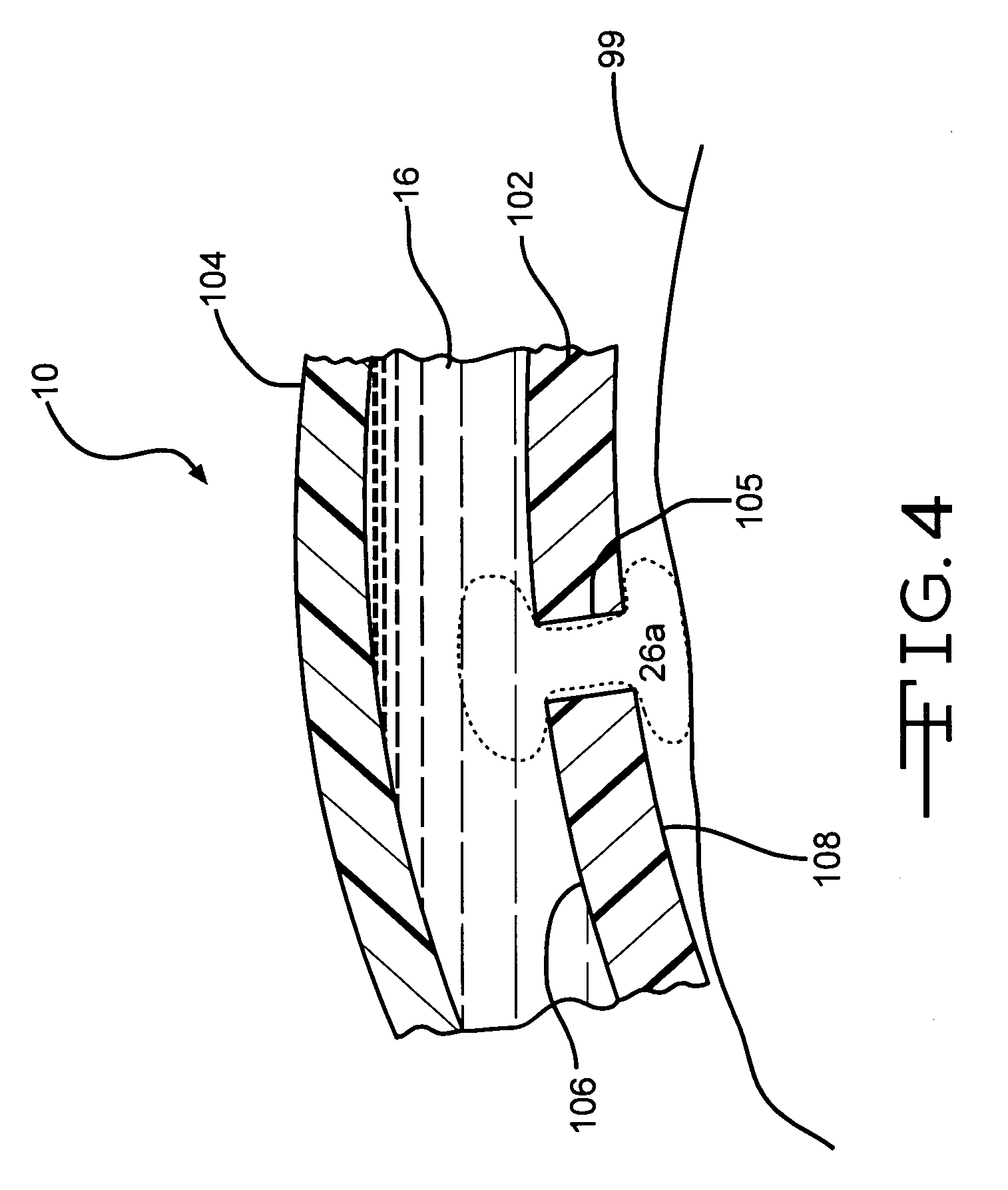 Thermoregulatory device with absorbent material