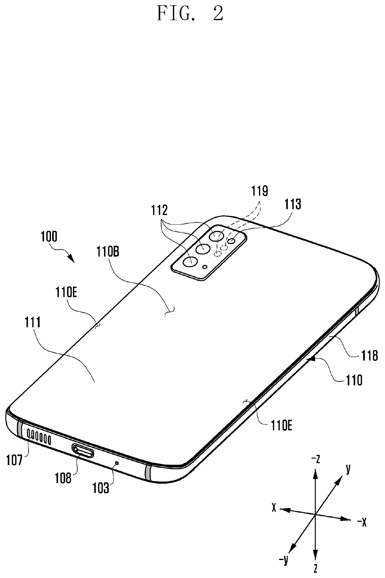 Electronic device including vapor chamber