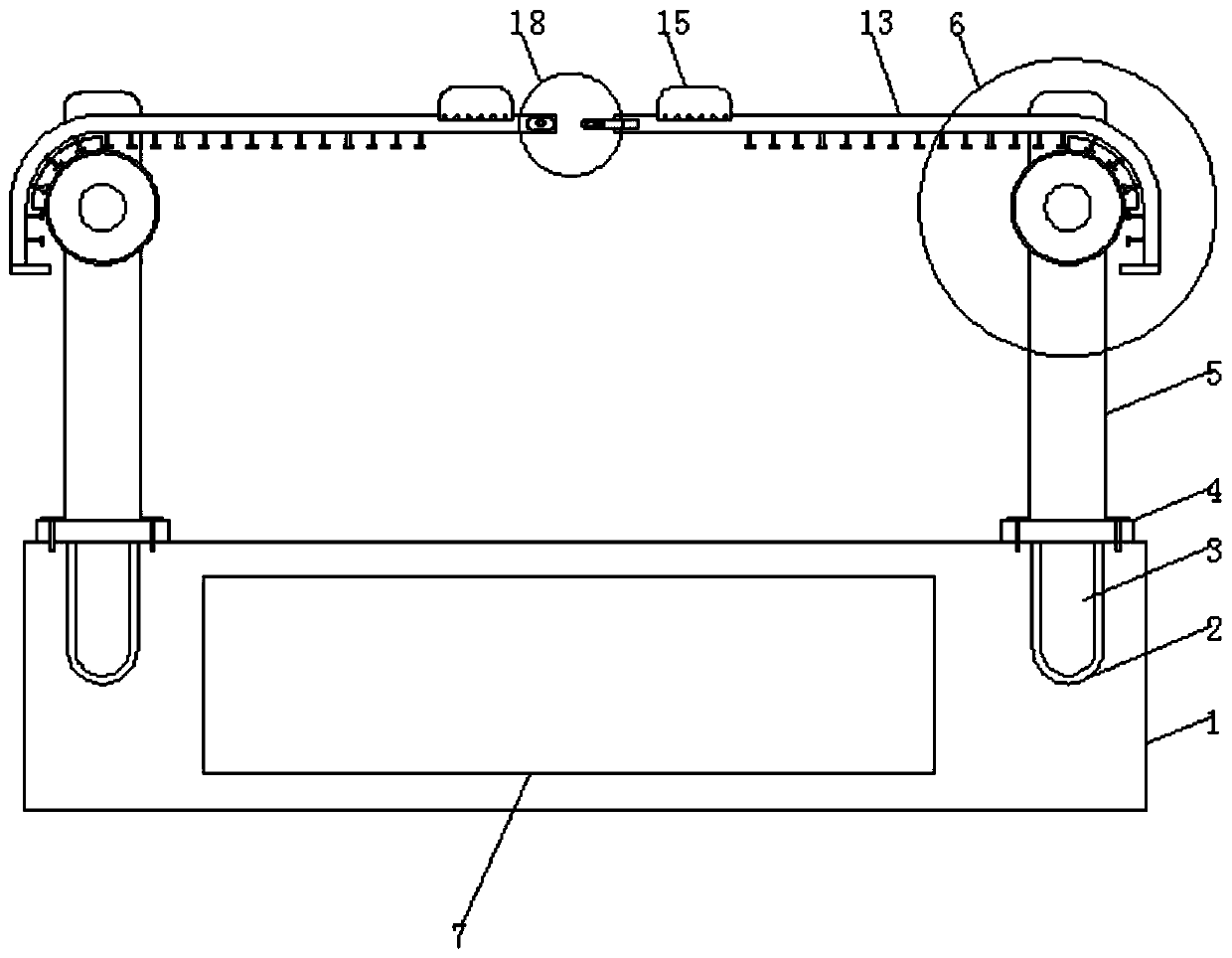 A high-altitude operation device with high safety factor