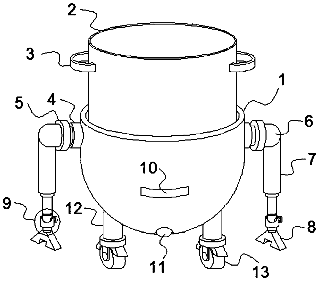 Washing machine robot based on directional delivery and regulating method thereof