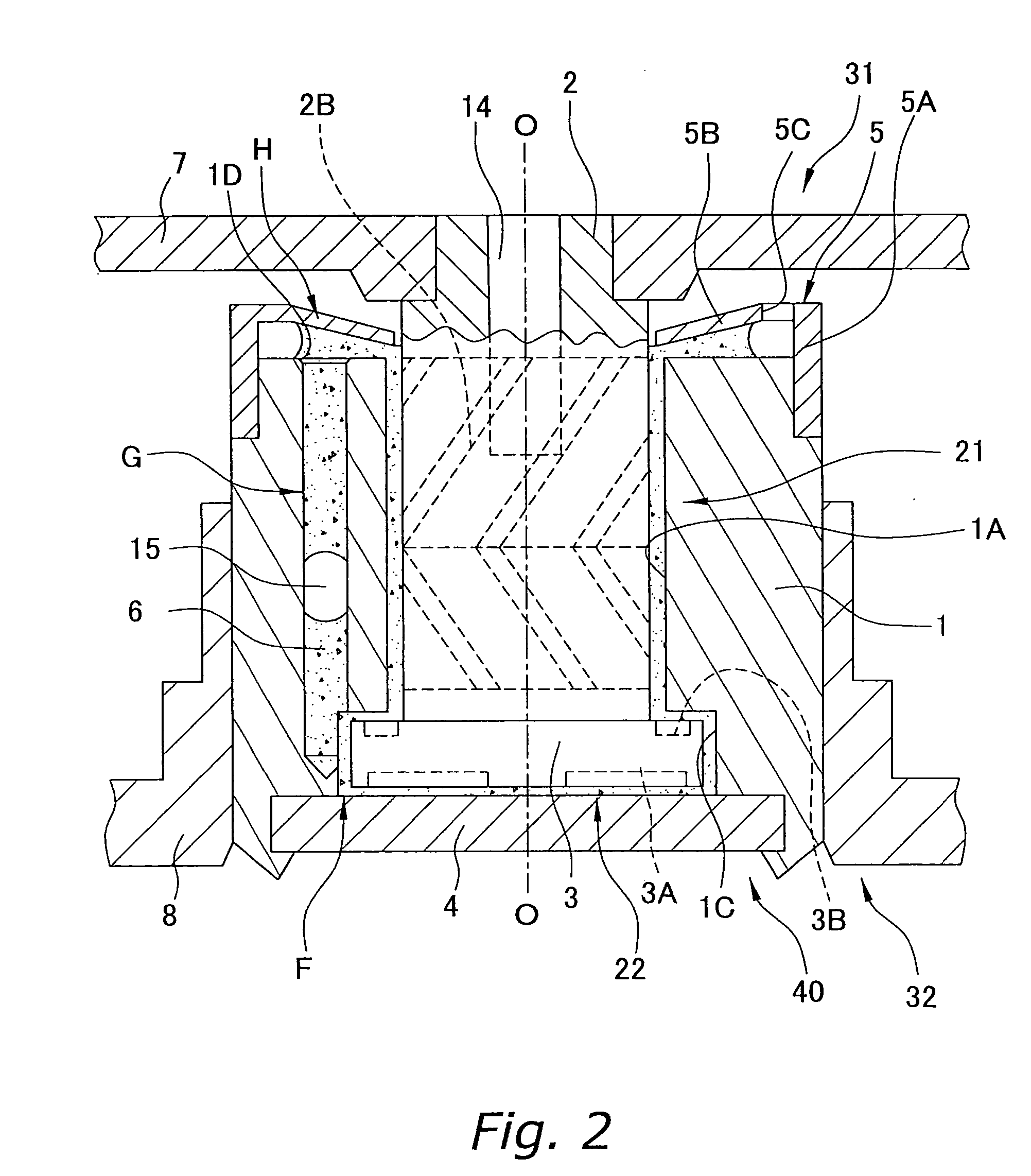 Hydrodynamic bearing type rotary device and recording and reproduction apparatus including the same