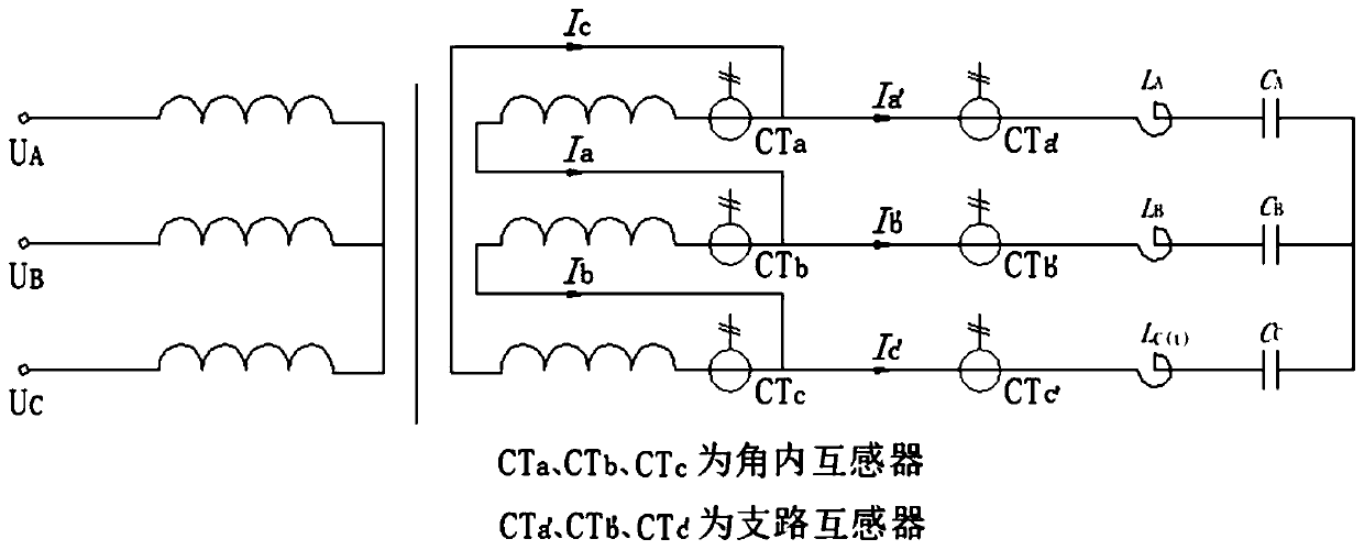 Turn-to-turn fault monitoring and protection identification method for dry-type air-core series reactor