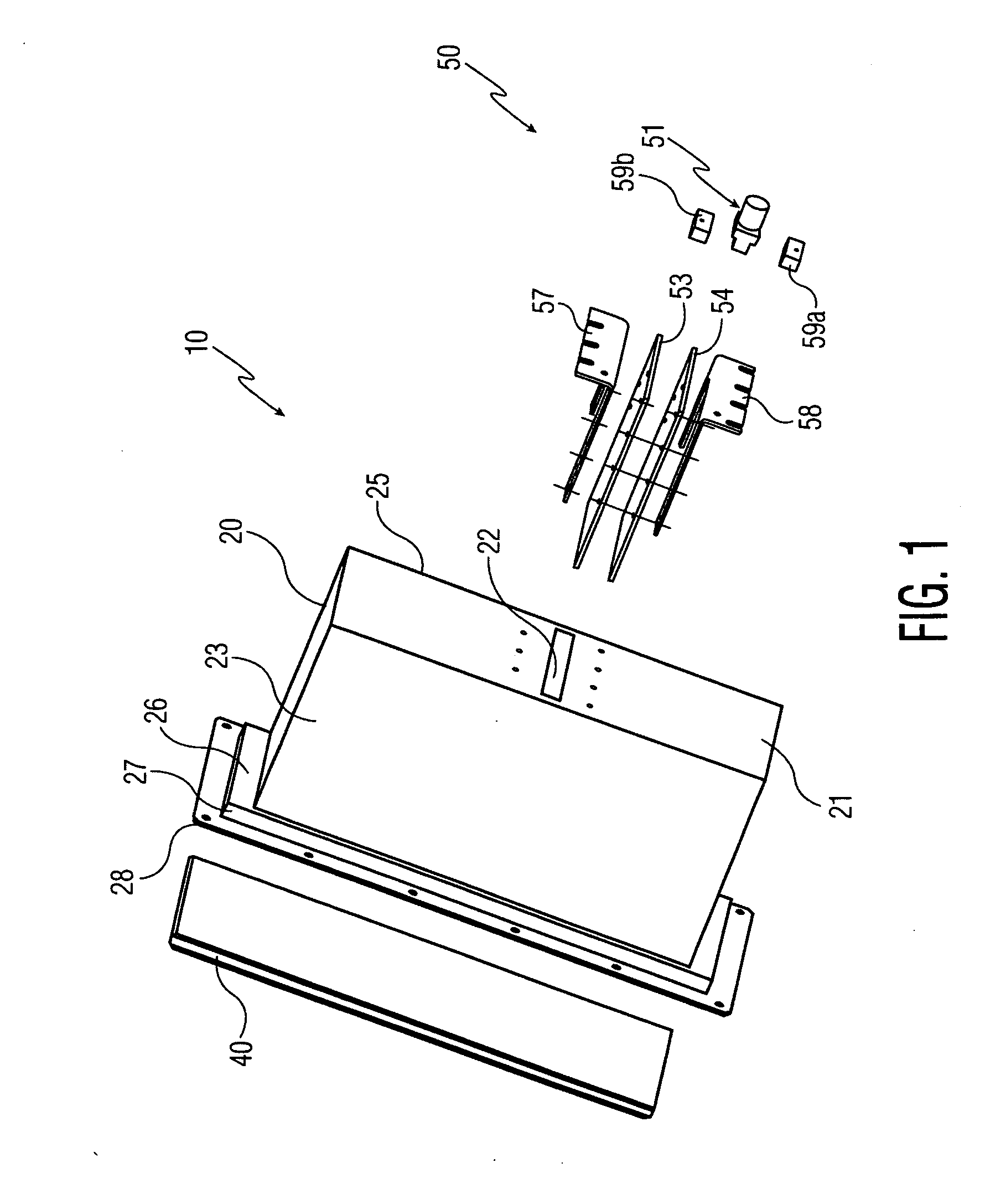 Radiating element for radar array