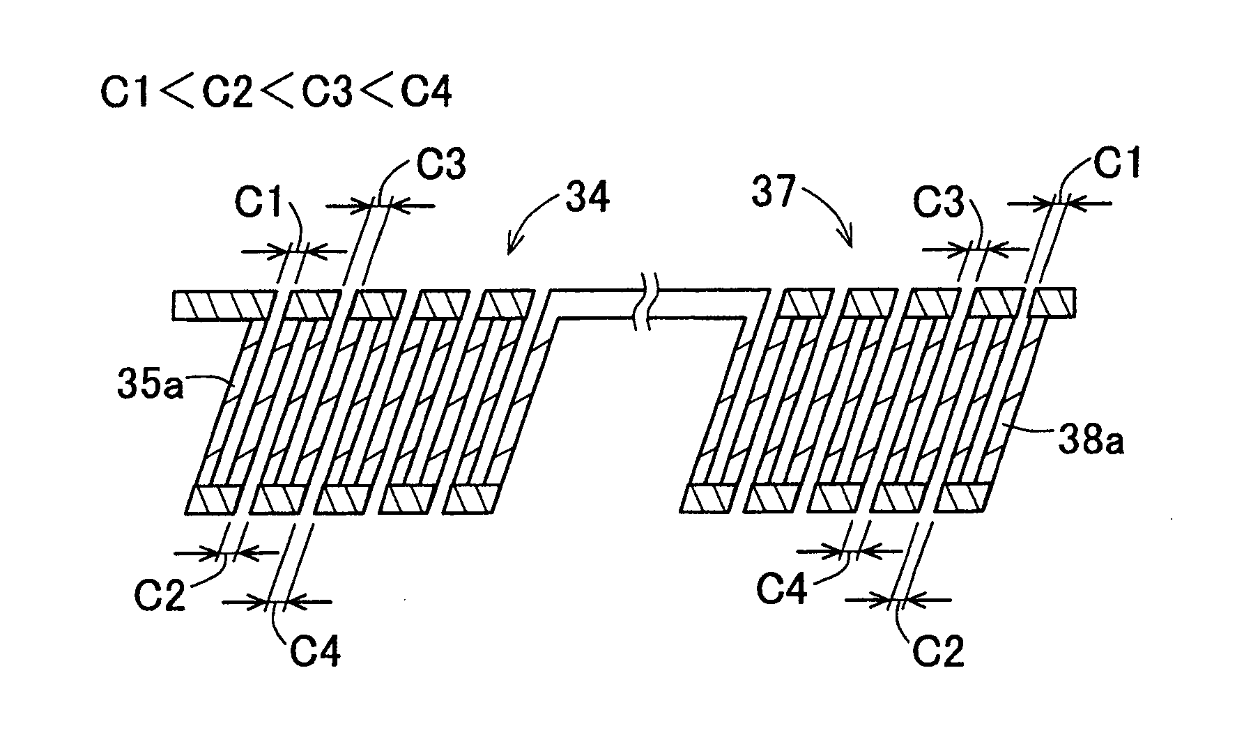 Planar heat generating element, fixing device including the same, and image forming apparatus including the same